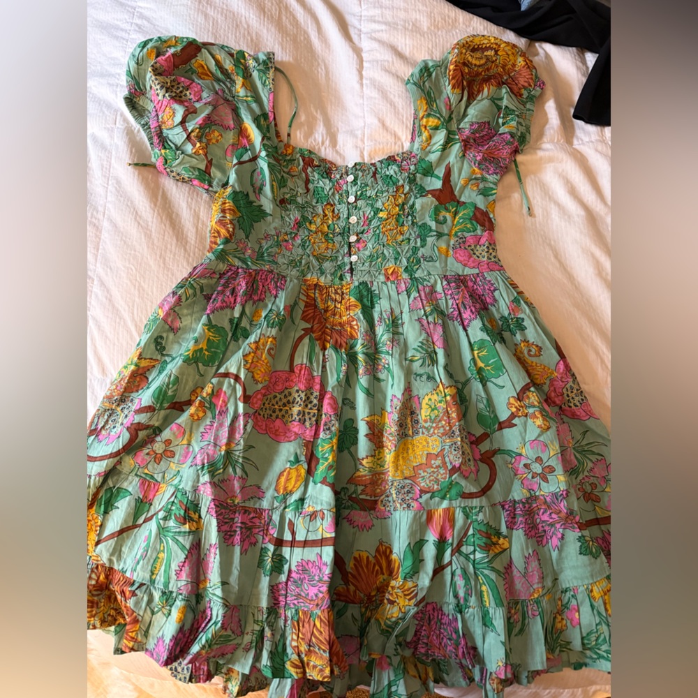 House of Harlow green mini dress